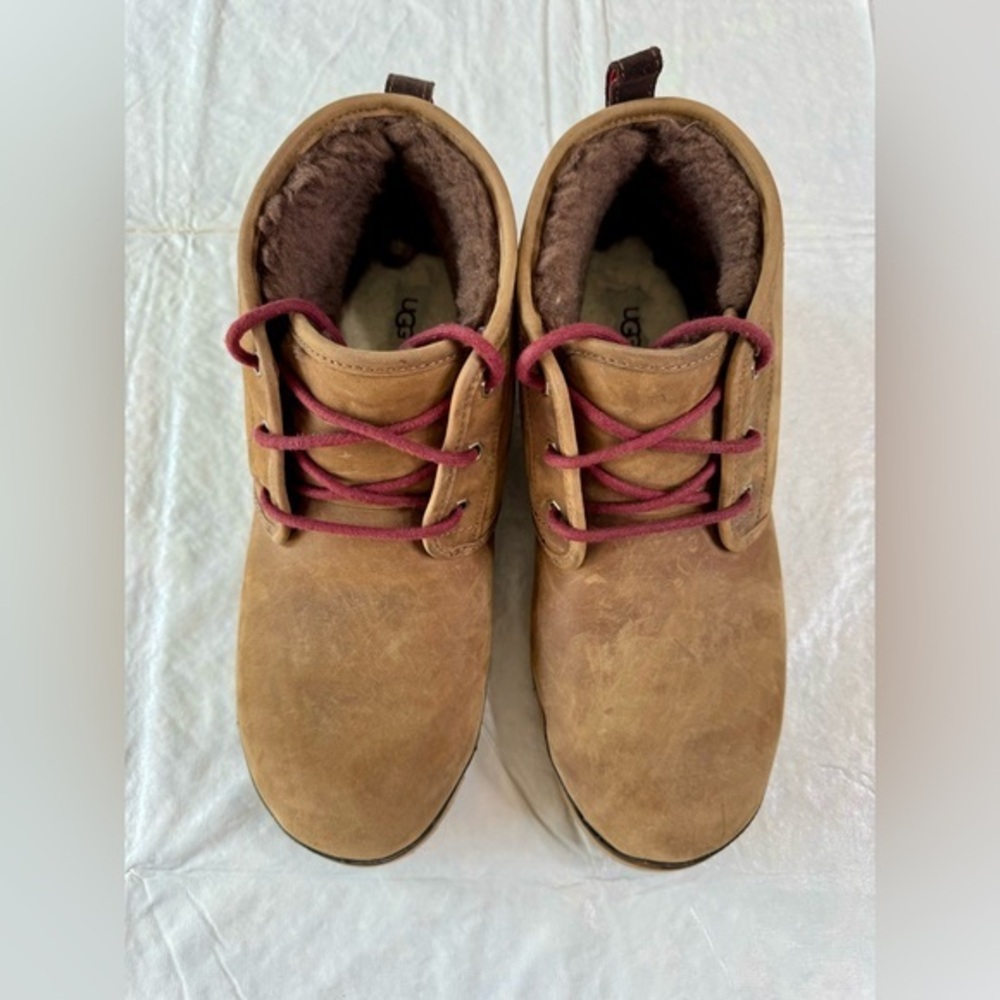Ugg Mens Neumel Chukka Fur-Lined Waterproof Size 13